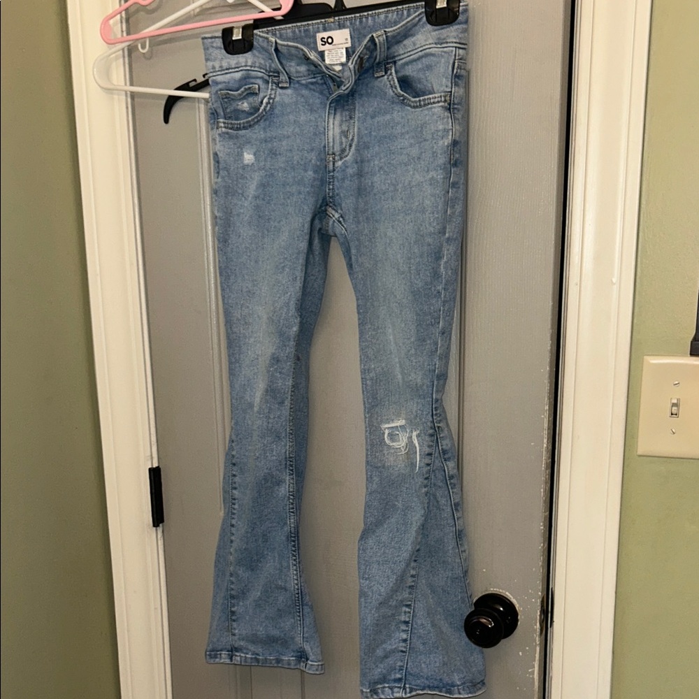 SO Girl’s Denim Flare Jeans size 10